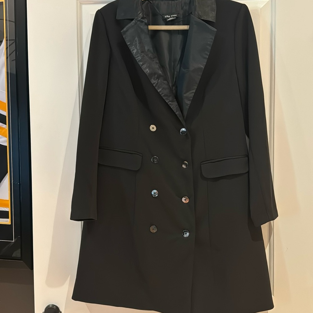 City Chic tux dress